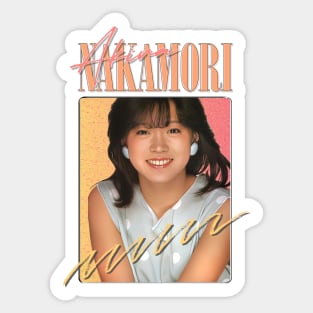 Akina Nakamori 中森明菜 Sticker